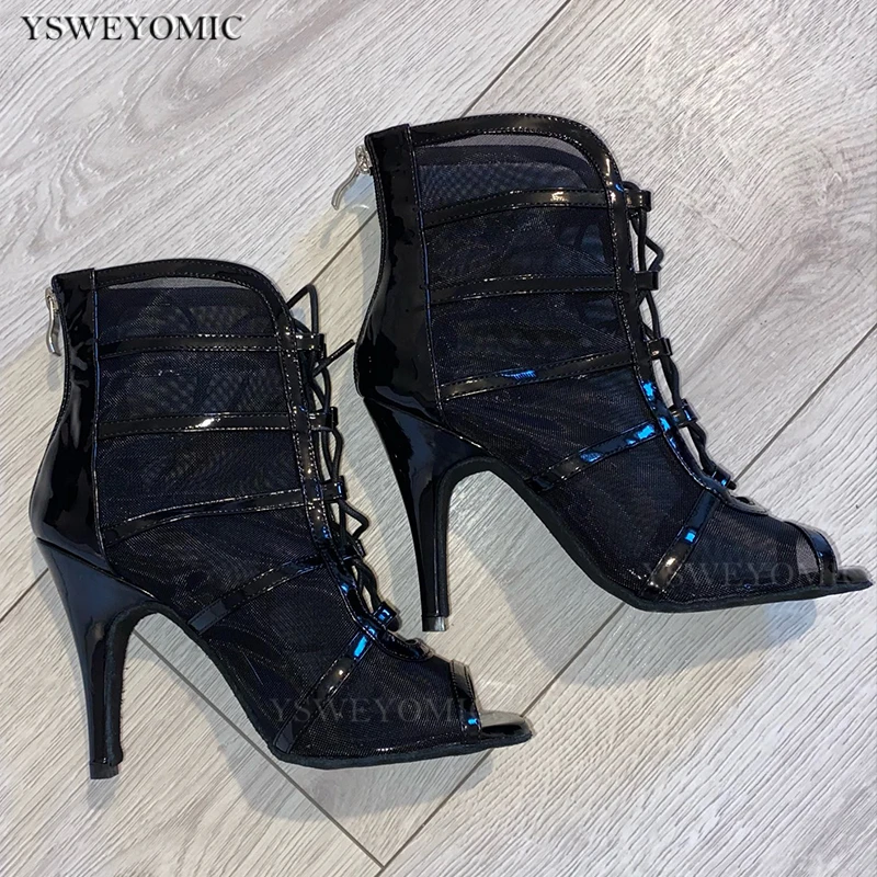 Пинетки женские из искусственной кожи 10 см для танцев джаза танго | Спорт и