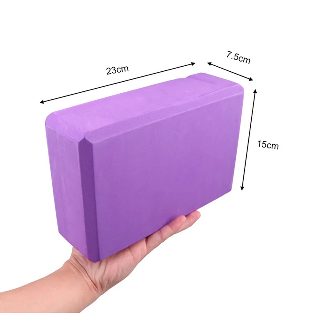

1pcs Cotton Yoga Strap EVA Yoga Blocks Stability Blocks Yoga Strap Set for Yoga Pilates Meditation Block Fitness Equipment