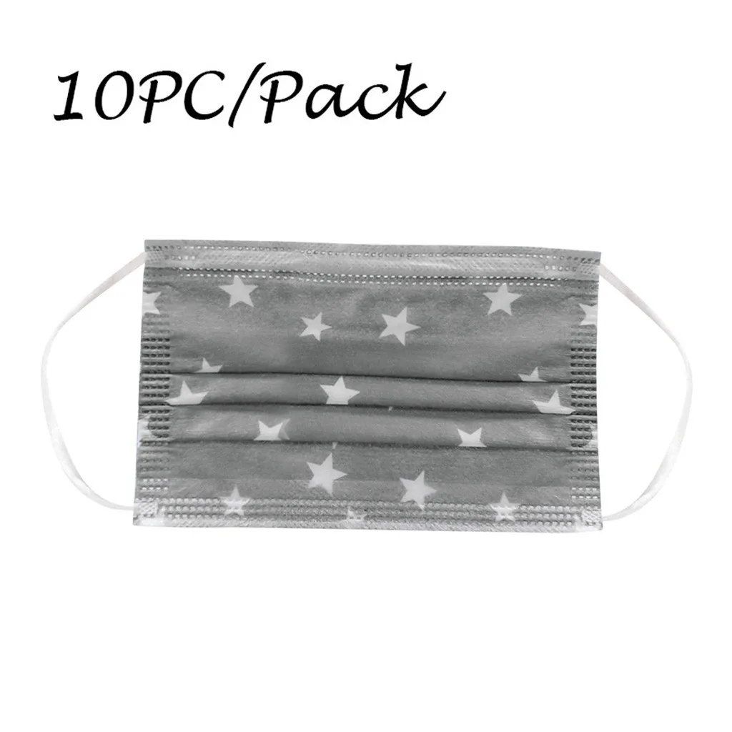 10 шт. одноразовые маски для лица с защитой от пыли | Красота и здоровье