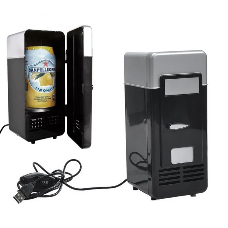 Автомобильный портативный мини холодильник TIOODRE 5 В многофункциональная