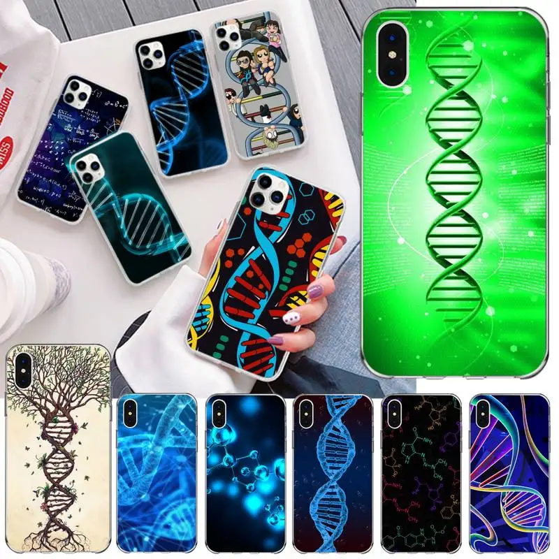 HPCHCJHM DNA на заказ фото мягкий чехол для телефона iPhone 11 pro XS MAX 8 7 6 6S Plus X 5S SE 2020 XR |