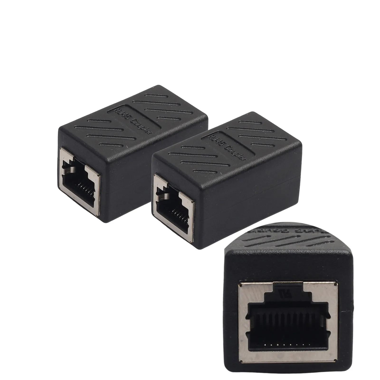 Сетевой переходник RJ45 с шины на шину 2 шт. Cat 6 8P8C сетевой разъем линейный