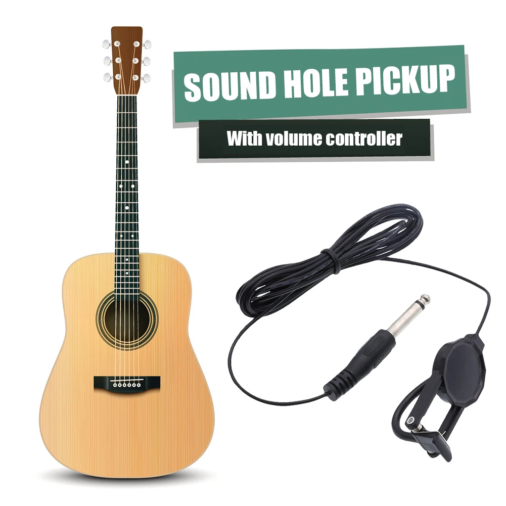 

Professional Guitar Pickup Piezo Contact Microphone Pickup for Guitar Violin Banjo Mandolin Ukulele Guitar Accessories