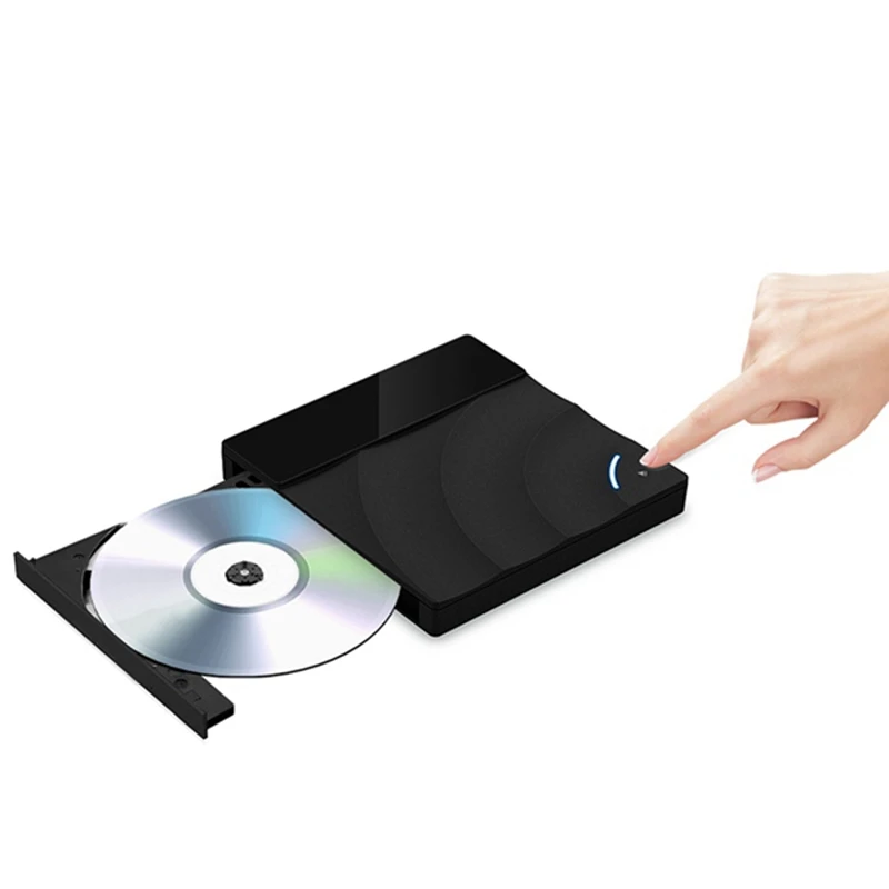 

External USB3.0 Bluray Drive CD DVD Burner Type-C BD CD DVD Optical Drive for Laptop Desktop Mac OS Windows XP 7 8 10