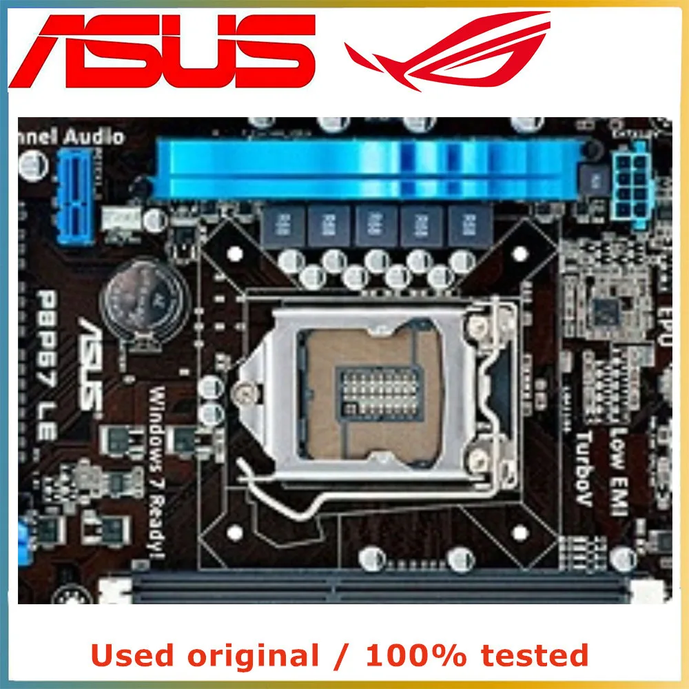 Для процессора Intel P67 LGA 1155 для материнской платы ASUS P8P67 LE компьютерная розетка LGA1155