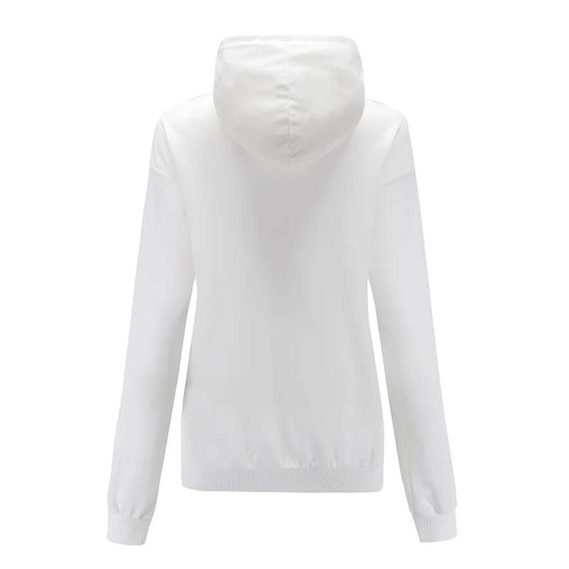 

Loose Casual Cotton Four-color Letter Friends Printing Loose Long-Sleeved Pullover Hooded Sweater Women Fashion Youth Round Neck