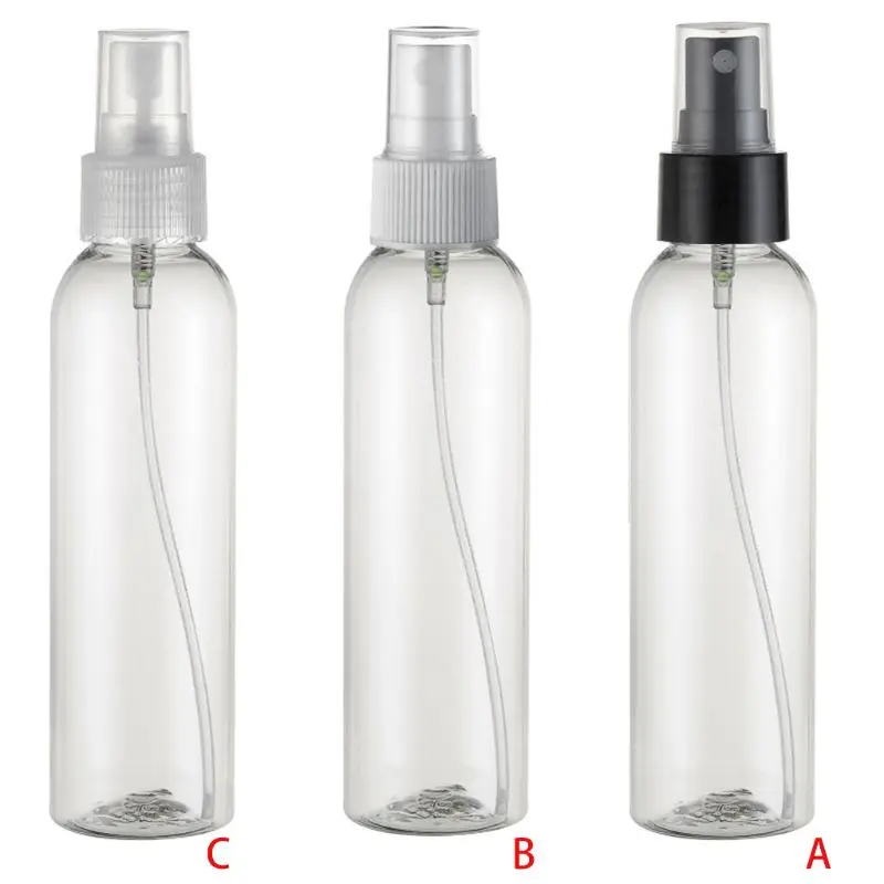 

10Pcs 150ml Plastic Empty Spray Bottles Transparent Atomiser Liquid Containers