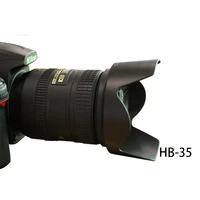 bizoe camera lens hood hb 35 nikon18 200 lens slr d7000 d7100 d7200d7500d850 d810 d750 camera 72mm accessories reversible button