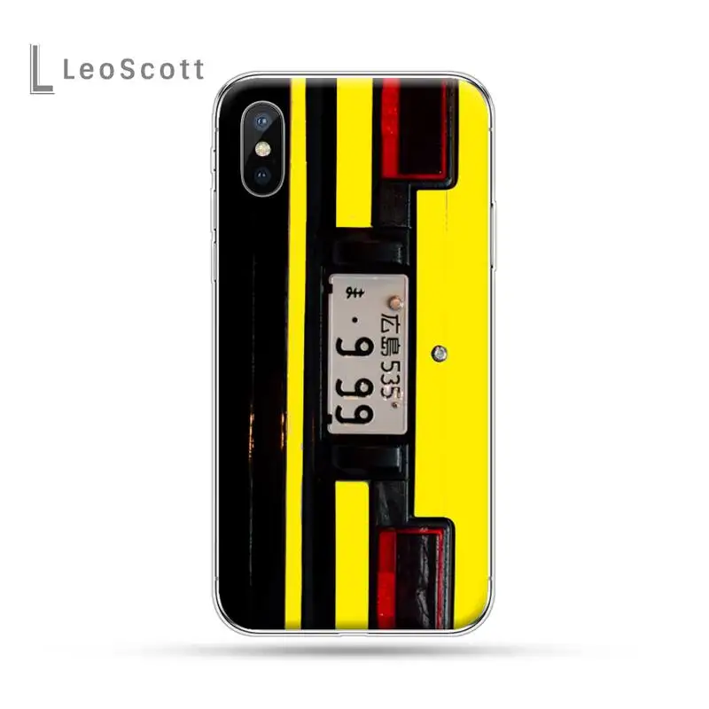 AE86 японский аниме начальный D Автомобильный задний фонарь ТПУ мягкий чехол для