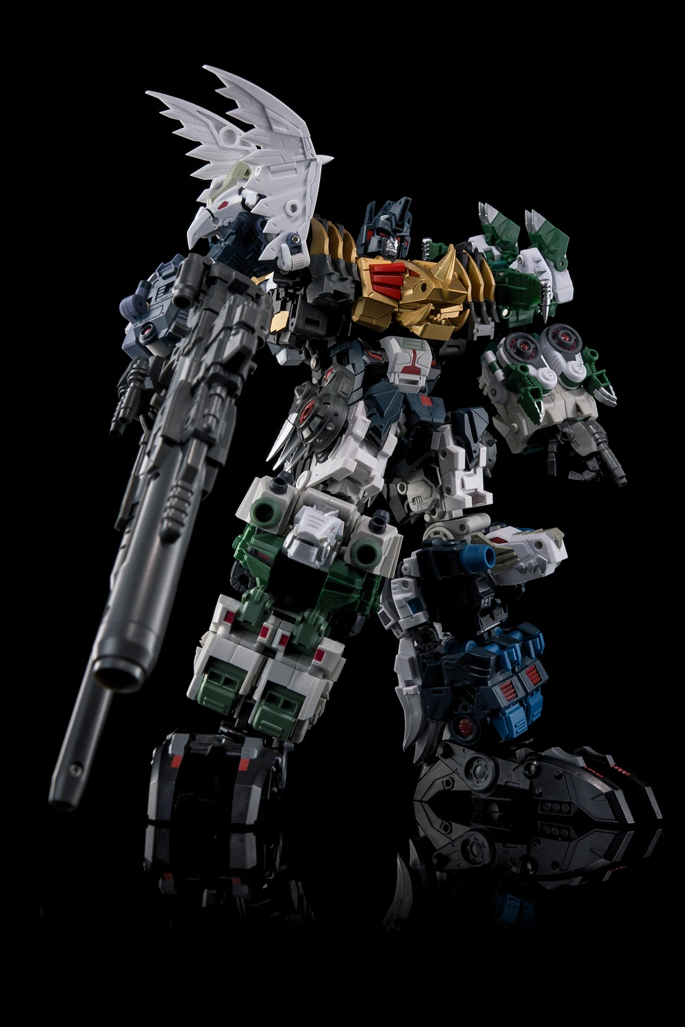 Новая игрушка-трансформер Fansproject FPJ Saurus Ryu-Oh фигурка в наличии 6 1 набор без коробки
