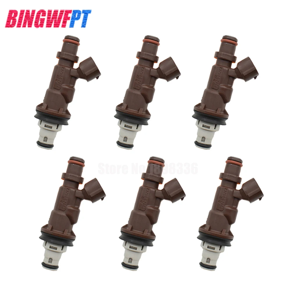 

6 шт. Топливные форсунки топливного распылителя 23250-62040 для Toyota Tacoma Tundra 4runner 3.4L V6