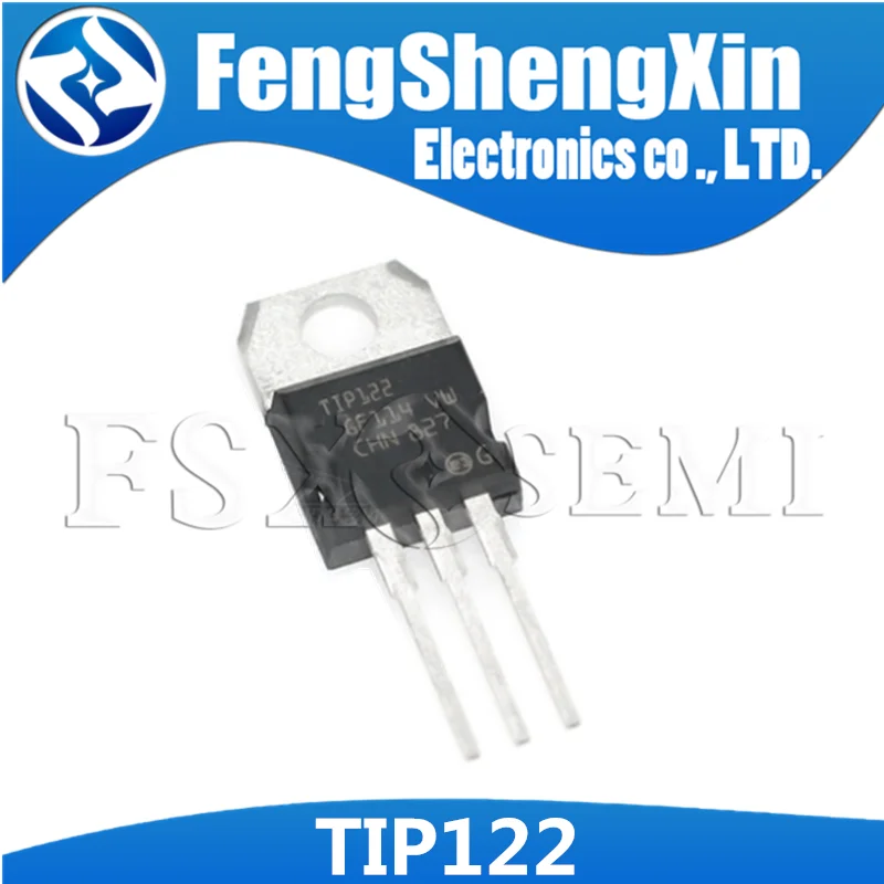 100 шт./лот TIP122 NPN силиконовые транзисторы TO 220|transistor tip122|transistor darlingtontransistor power |