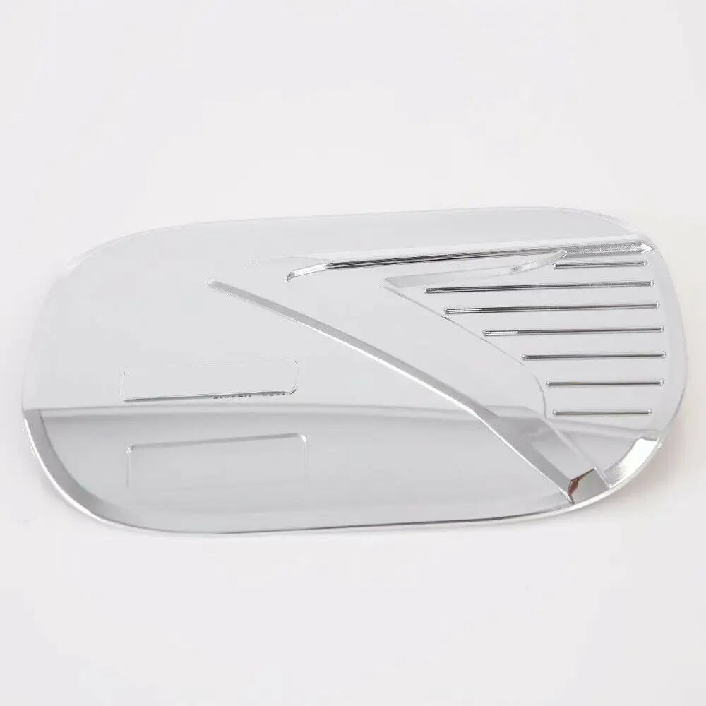 

For Hyundai Palisade 2020 2021 Chrome Car Fuel Tank Filler Cap Cover Trim Bezel