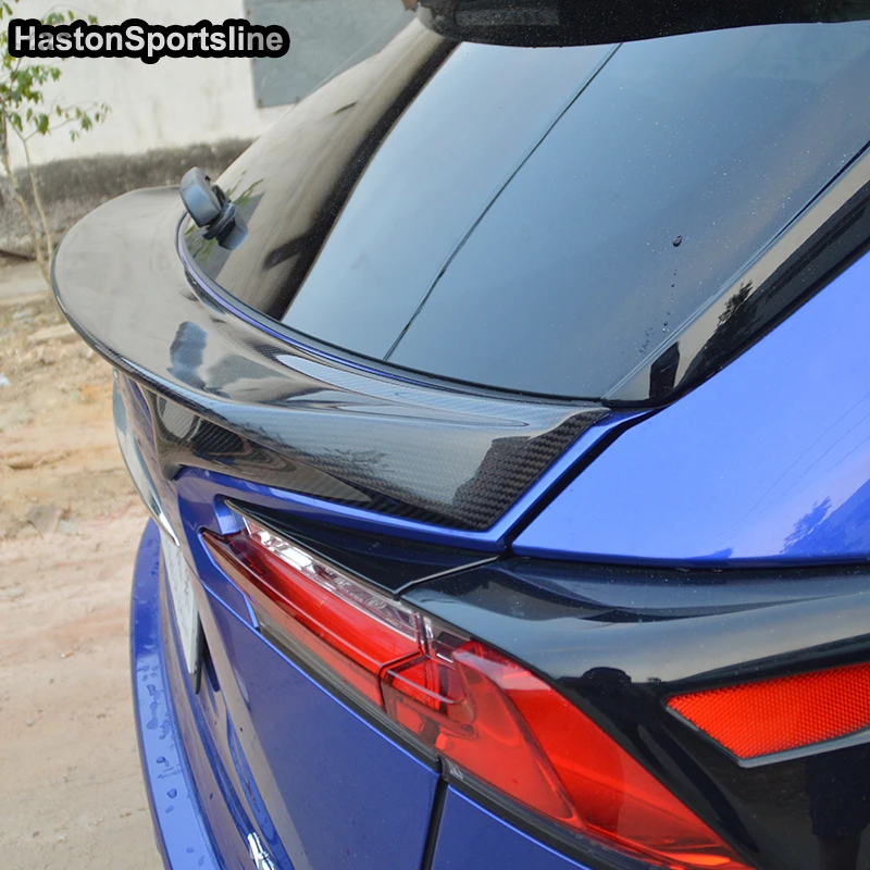 Для Lexus NX ARTISAN Style карбоновое волокно задний багажник средний спойлер крыло 2014