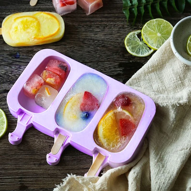 

Ice Cream Silicone Mold Diy Mold Kitchen Strainer Sewer Filter Drainage Silicone Strong Suckers Bathroom Sink Hair Tool