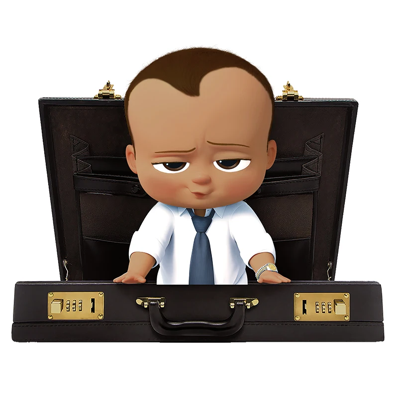 Boss baby girl тематическая вечеринка на день рождения бумажные флажки для торта 8 шт. набор картонных кексов для торта Детские вечерние принадлежности для торта