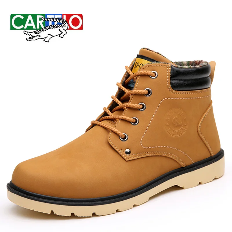 Ботинки CARTELO мужская обувь с высоким помогать инструментам модные трендовые