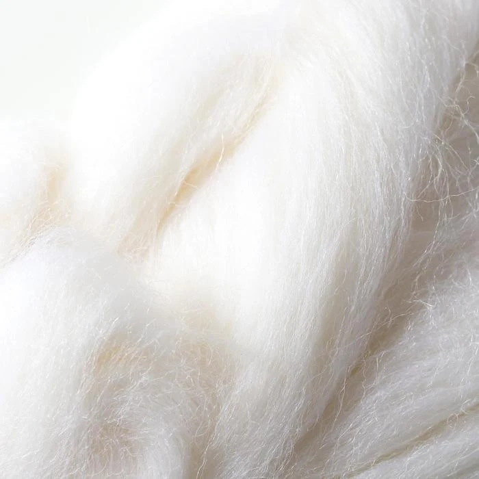 Волокно для валяния Валяшка LG_Wool шерсть 100% 100гр 27 мкм. 75 мм. |