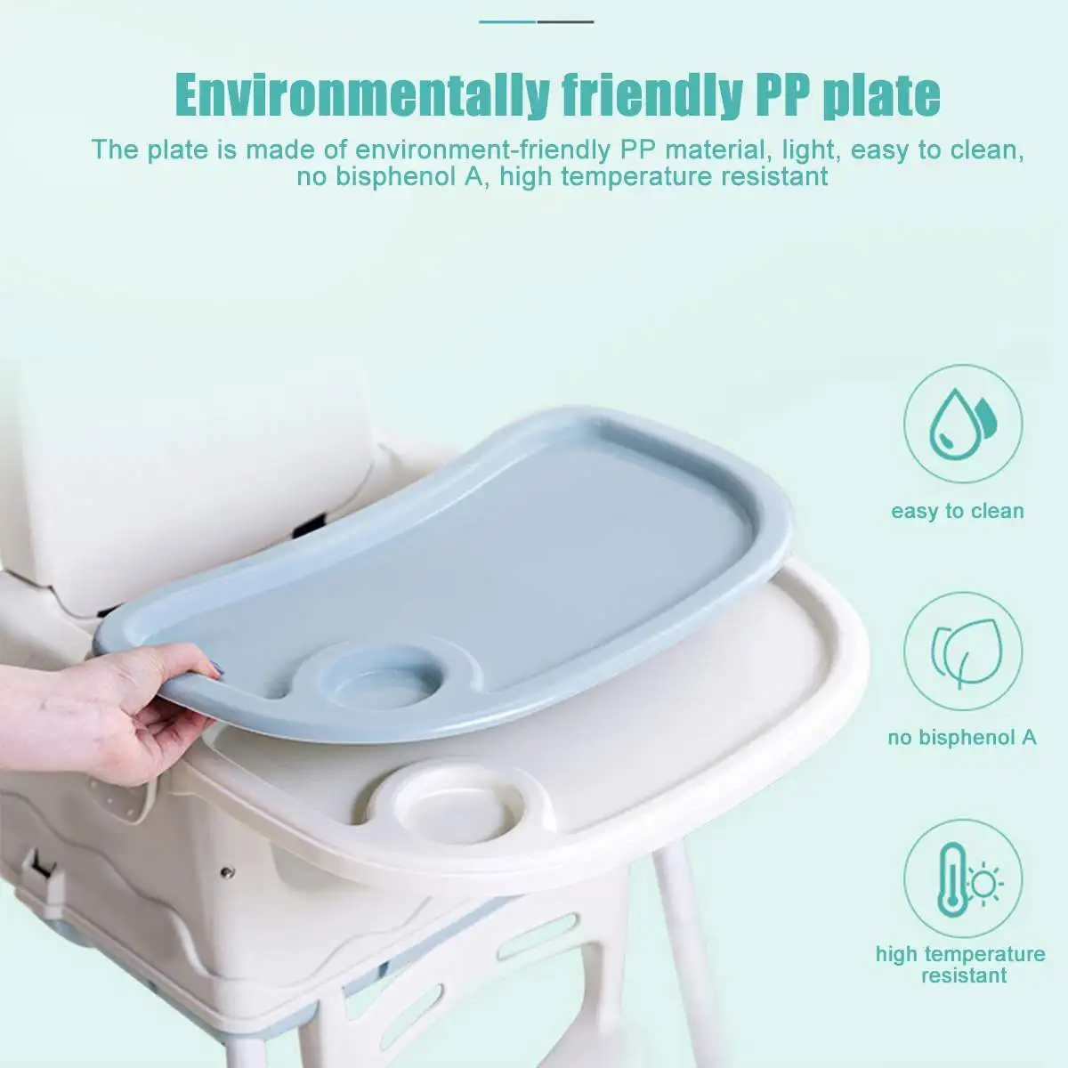 

Babies Feed Chair Dining Lunch Chair Safety Baby High Chair For Feeding Folding Children Portable Baby High Chair