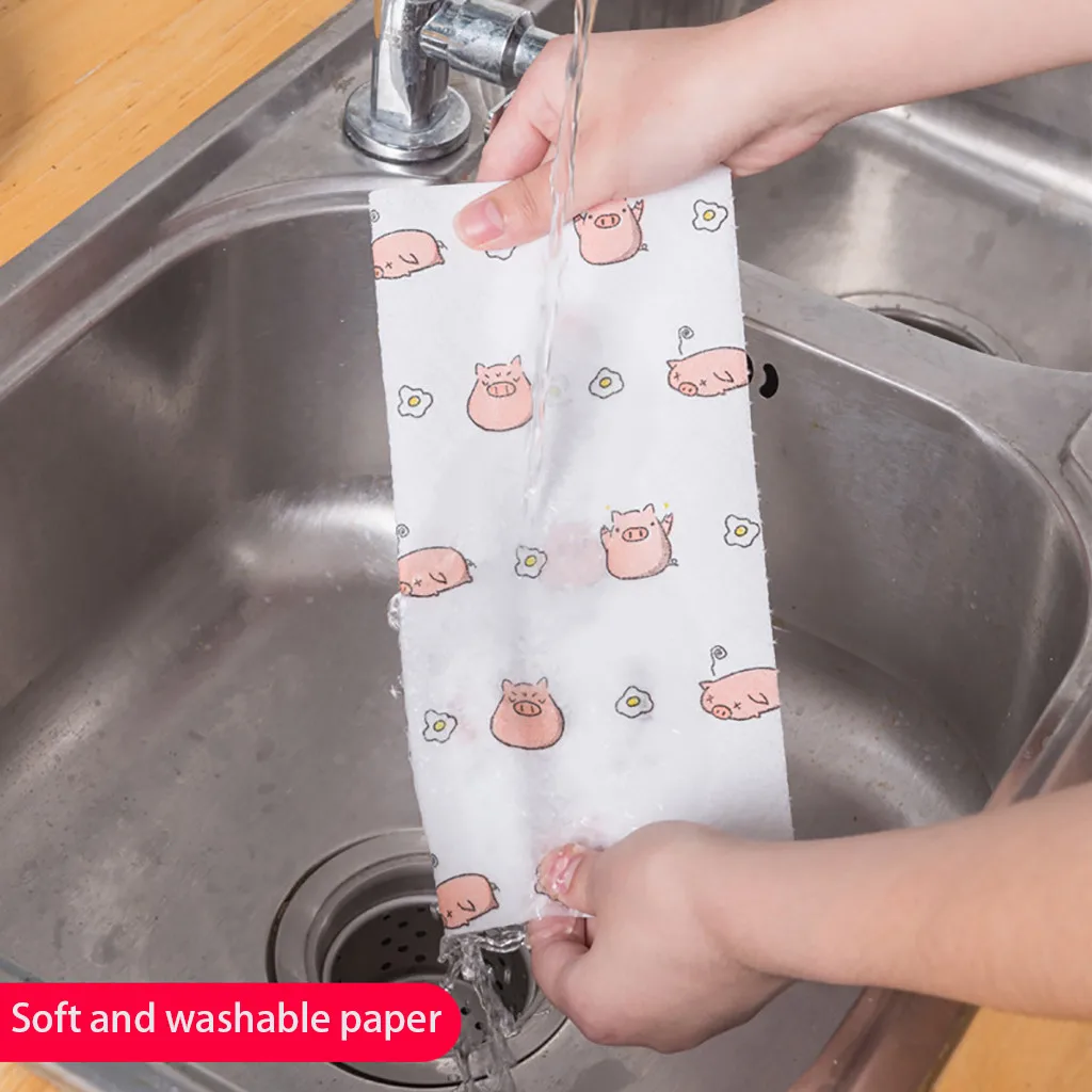 1 рулон салфетка для мытья посуды из нетканого материала|Салфетки лица| |