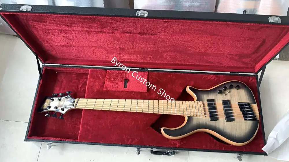 Бесплатная доставка Высококачественная 6 струнная Многоуровневая электрическая