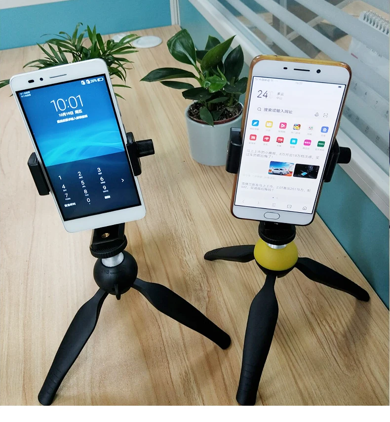 Мини телефон stant Штатив Поддержка мобильного телефона Легкий Настольный смартфон Штатив Держатель камеры крепление для dslr камеры мобильного телефона