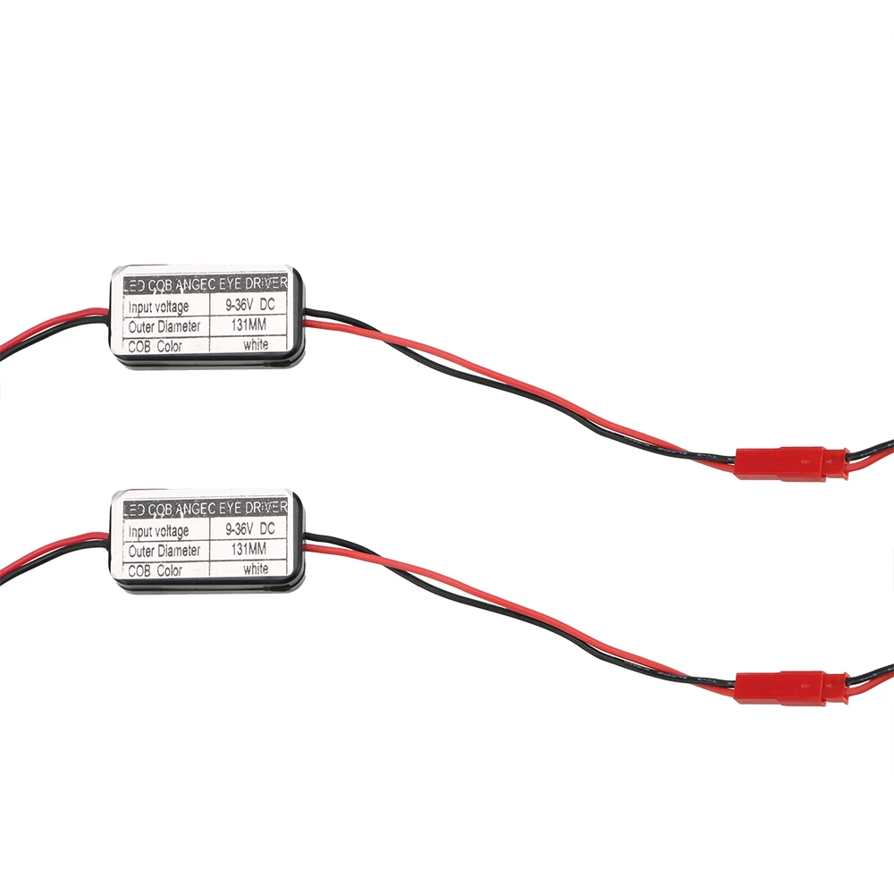 FORAUTO 2x131 мм автомобиль SMD светодиодный Ангельские глазки белые Halo хлопок