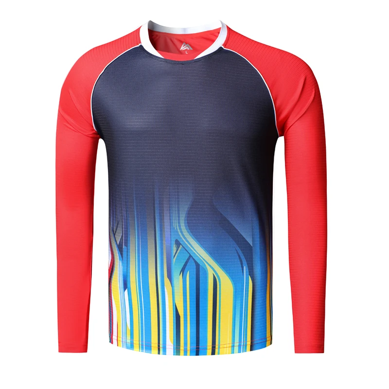 2021 Quickly-dry tennis Long-sleeve T-shirts Men Women,Shirt pants Badminton ,Table Tennis Jersey Male,Runnig  Sports Shirt