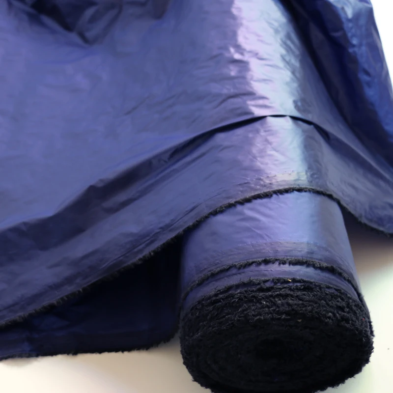 100 см * 148 Блестящий пуховой непромокаемый материал ткань затенение синий