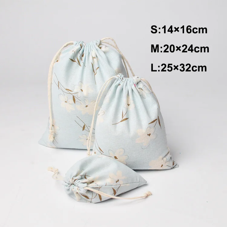 

Сумки для сухих цветов LUKENI, хлопок, 3 шт.