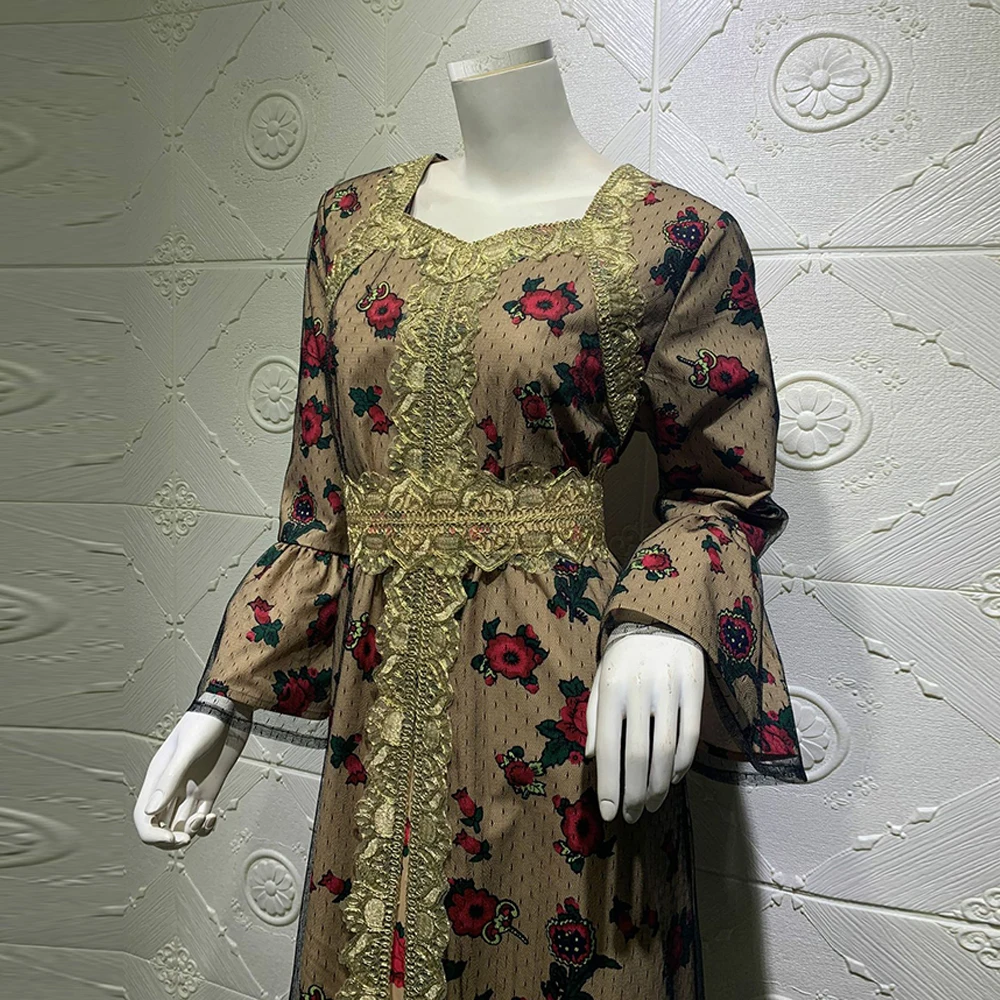 

Abaya Dubai Turkey Muslim Fashion Hijab Dress Islam Formal Long Dresses For Women Clothing Robe Jelaba Femme Musulman De Mode