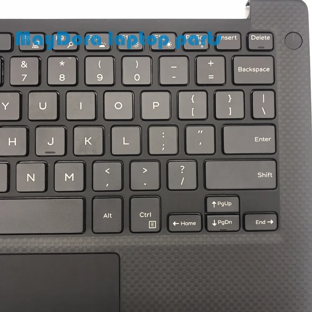 Ноутбук сша клавиатура для DELL XPS13 9350 9360 упор рук в сборе/W задняя тачпад управление