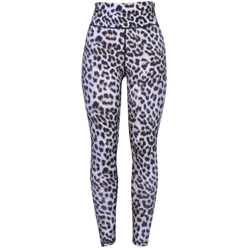 

Women Leopord Pattern Leggings Autumn Vintage Joggers Female Sexy Sheath Pants Clothing Streetwear
