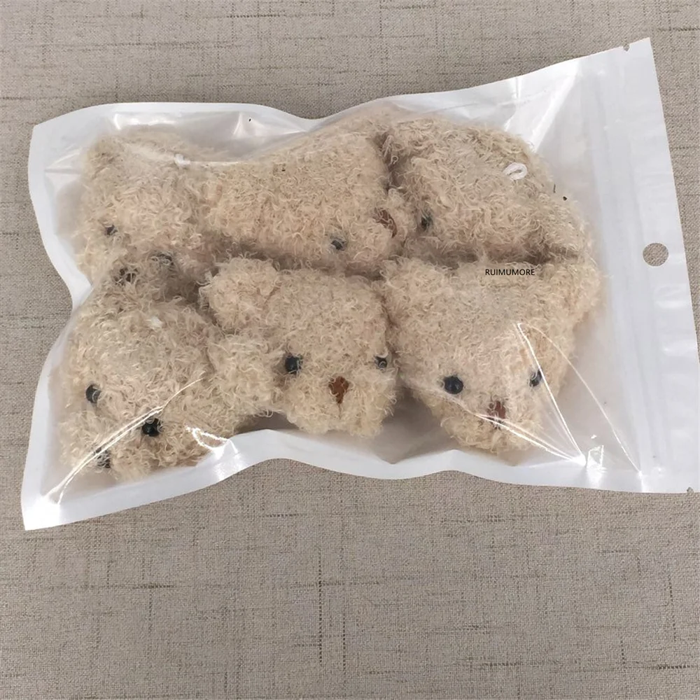 6 шт./компл. маленькая панда 4-5 см динозавр выбор кота плюшевая игрушка-животное