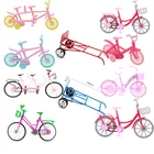 Высокое качество смешанный стиль пластиковый велосипед съемный Модный Красочный велосипед Открытый игрушечные аксессуары для Барби Кукла игрушечный набор