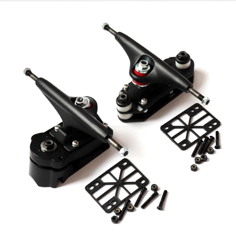 

For YOW S5 Surf Skateboard Trucks Adapter Waterbridge Rear Trucks Strong Spring Surf Skate Trucks 6.25Inch Trucks,Black