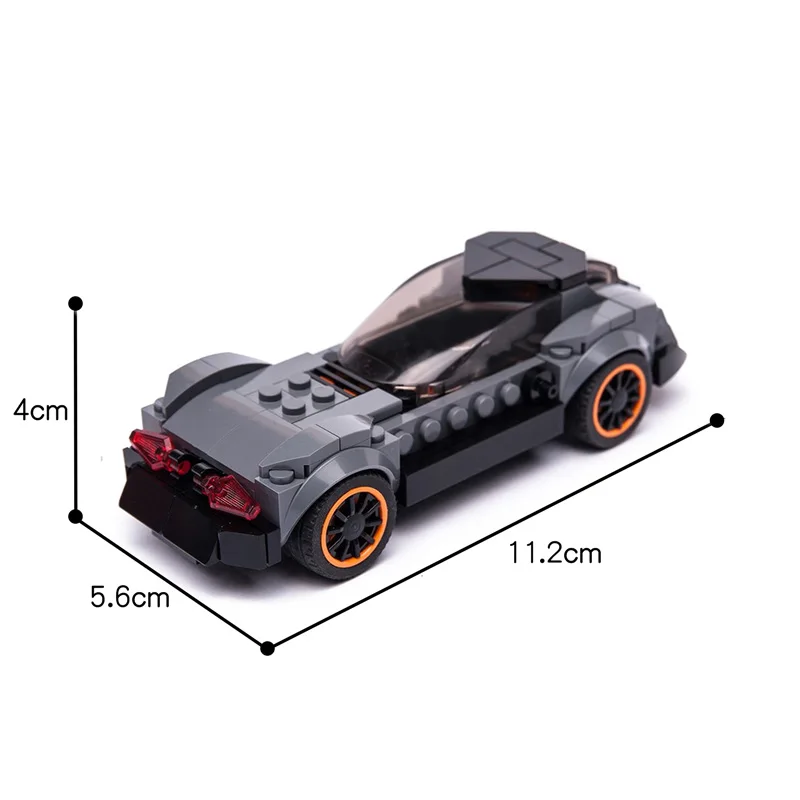 

MOC City 14in1 Car DIY Block Speed Jeeps Champion Educational High-tech Bricks Building Toy Boy Gift For Children Gifts 302pcs