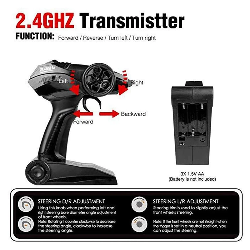 

1:14 High Speed RC Car 2.4Ghz Off Road RC Trucks Electric Toy Car 20Km/H Off Road Buggy Truck Toy