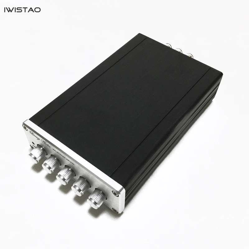 Цифровой усилитель HIFI 2 1 2x50 Вт + 100 TPA3116D2 сабвуфер без адаптера питания алюминиевый