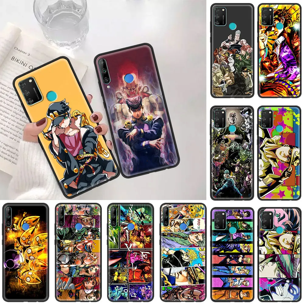 

Phone Case for Honor 9S 9X Pro 8X 8S 10i 10 Lite X10 20 Pro Lite Play 9a Max 5G 2020 Cover Coque JoJos Bizarre