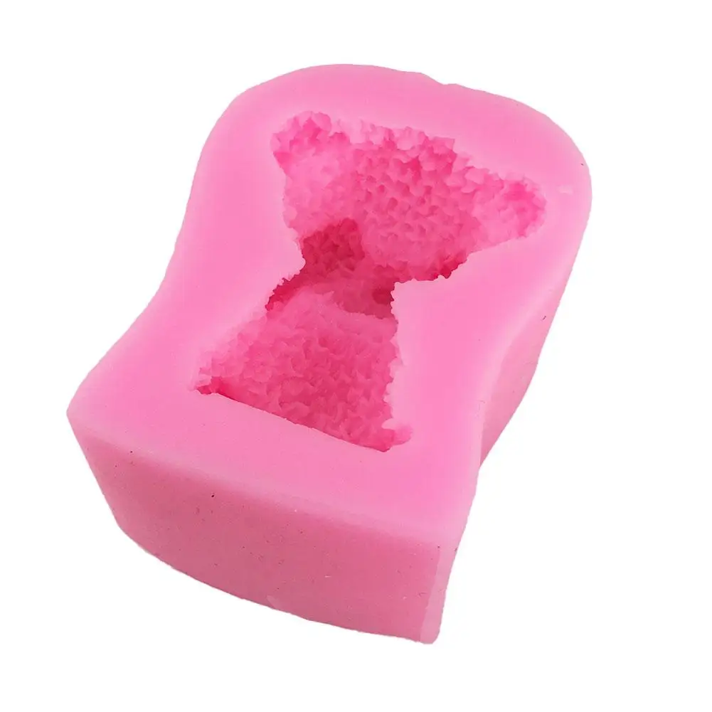 Форма для торта в форме плюшевого мишки силиконовая форма помадки 3D капкейков