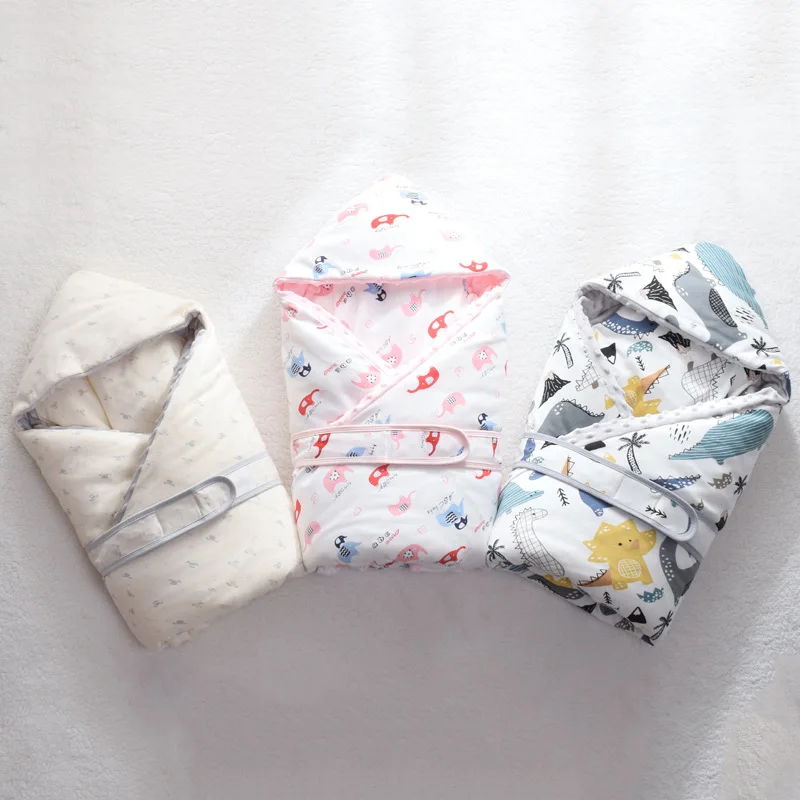 

Spring Autumn Baby Sleeping Bag Kids Warm and Thick Cotton Toddler Sleep Sack Cute Animals Cartoon Sleep Bag Children Kick Quilt