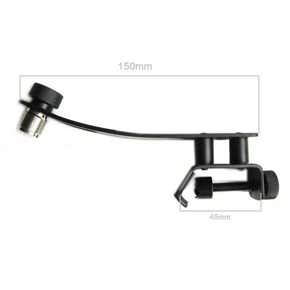 

Shockproof Holder Microphone Clip Adjustable Height Musical Instruments