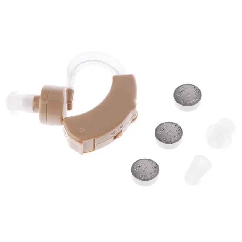 Портативный мини слуховой аппарат Регулируемый тон в ухо звук усилительное