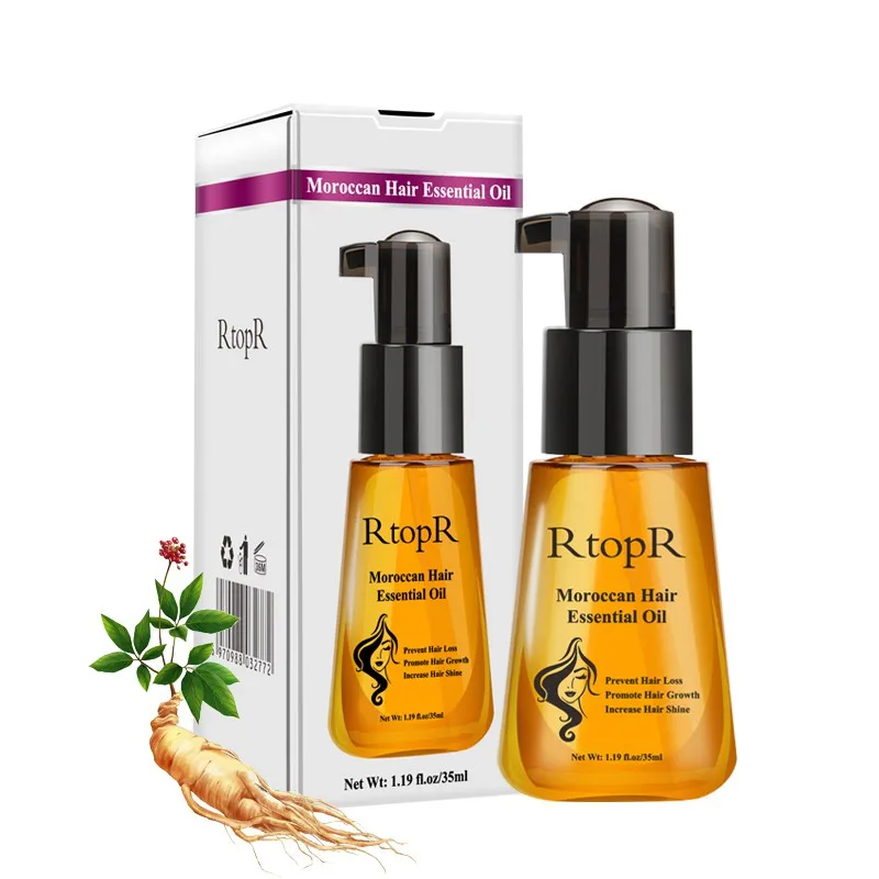 35 мл марокканское аргановое масло, эссенция для ухода за волосами, Питательная, восстанавливающая поврежденные, улучшающая секущиеся волосы, грубая удаляющая жирное лечение, уход за волосами H7