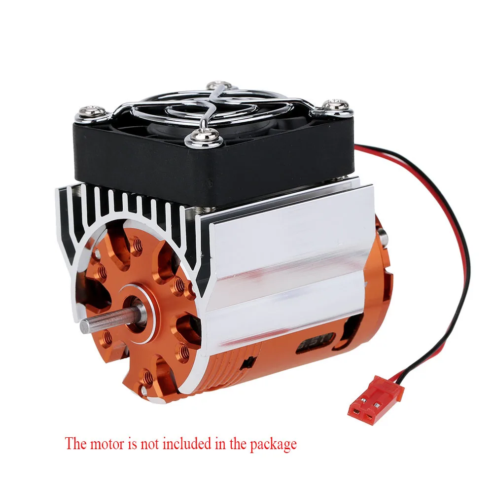 Радиатор двигателя 7020 с охлаждающим вентилятором для радиоуправляемой машины 1/10