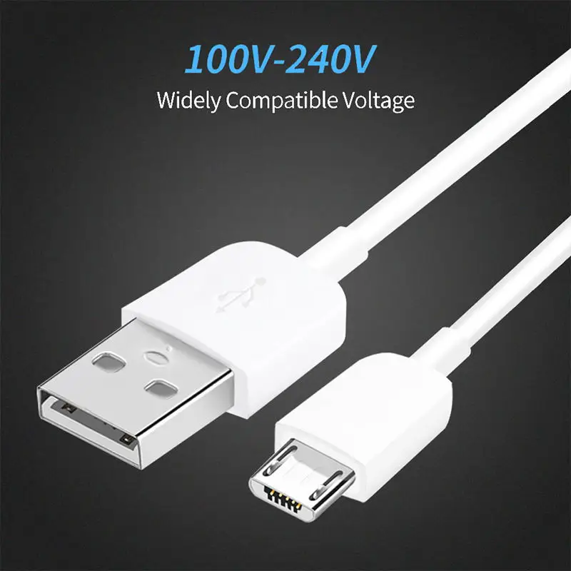 Huawei подлинное быстрое зарядное устройство 9V 2A QC 2,0 быстрое зарядное устройство USB адаптер Micro кабель для P8 P9 Plus P10Lite Honor 8 9 Mate10 Nova 2i 3