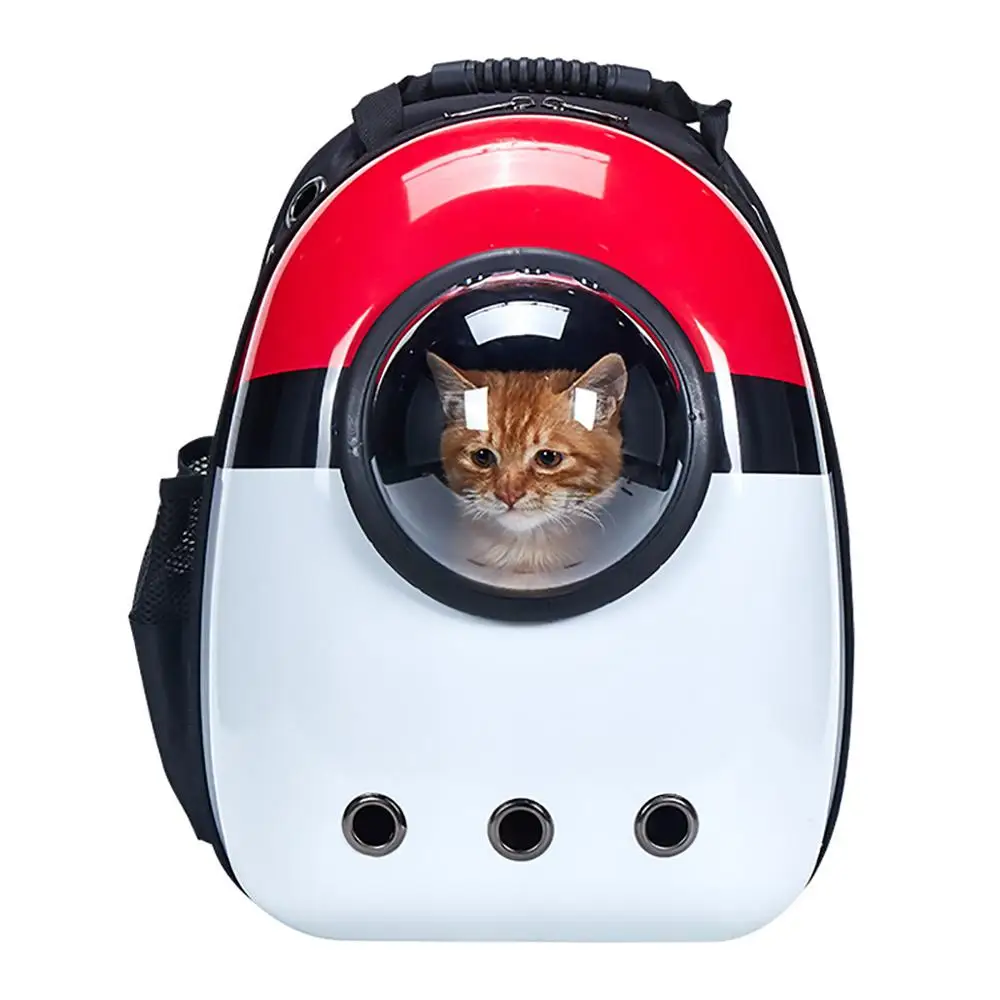Pet сумка для кошек для собак дорожная кошка переноска двойная сумка на плечо космическая капсула кошка рюкзак для сумки маленькая сумка для животных кошка переноска - Цвет: A