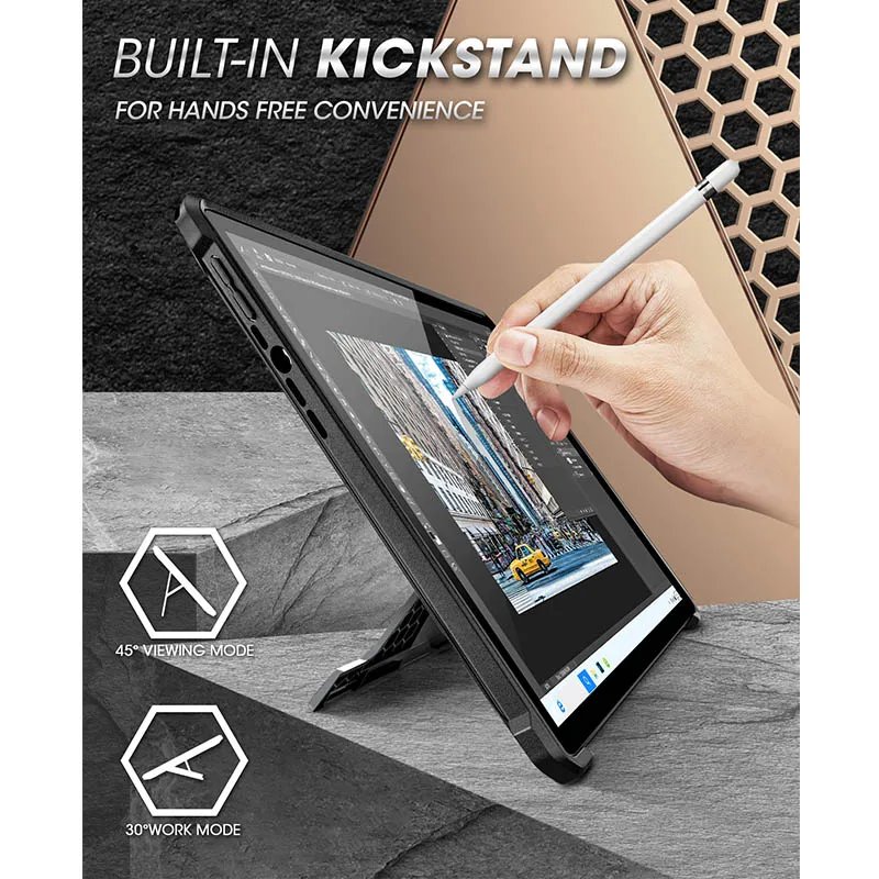Чехол SUP для Microsoft Surface Pro 8 чехол 2021 дюйма прочный защитный со встроенной