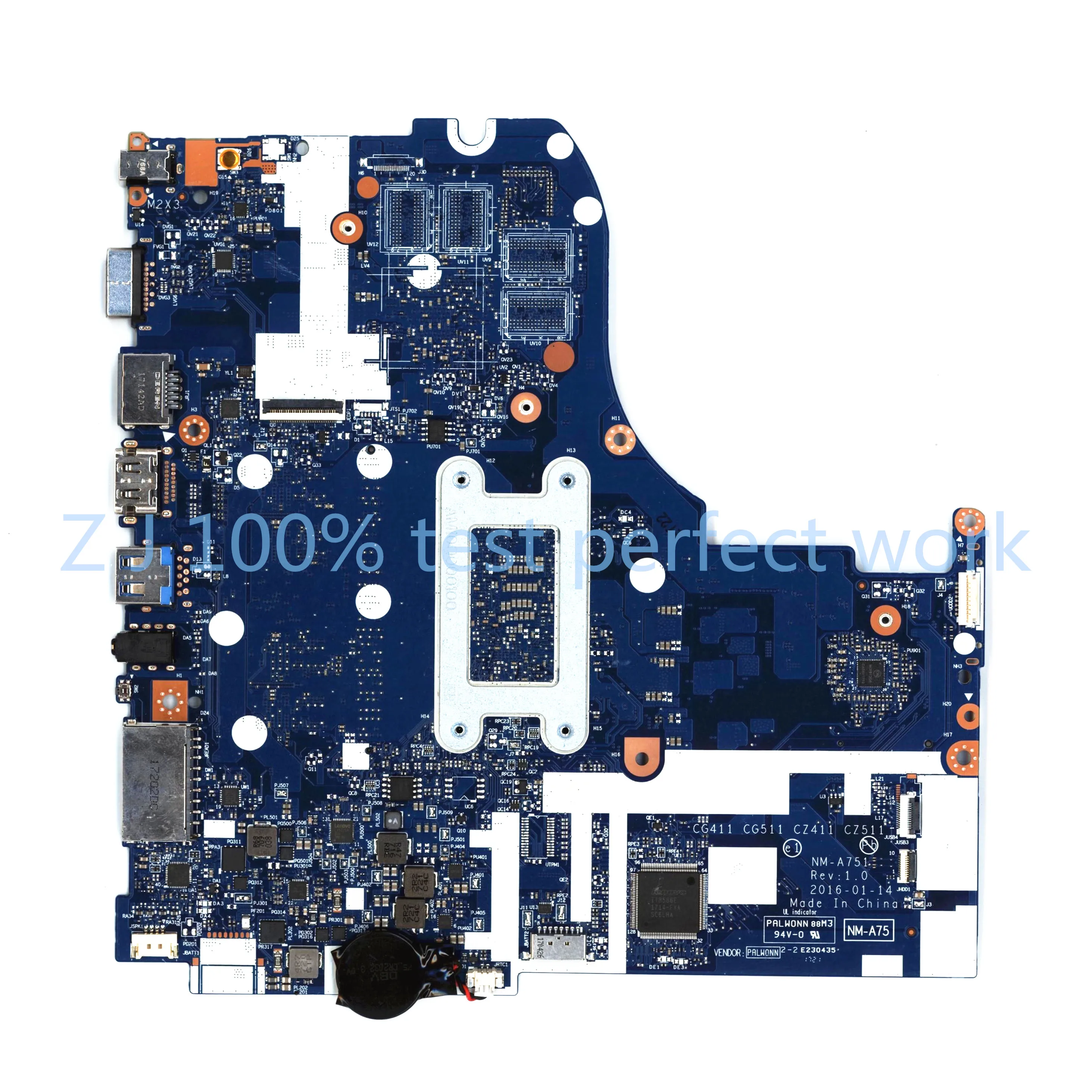 Fru 5B20N45409 для Lenovo 310-15ISK материнская плата портативного компьютера с i3-6006U 4 Гб ОЗУ